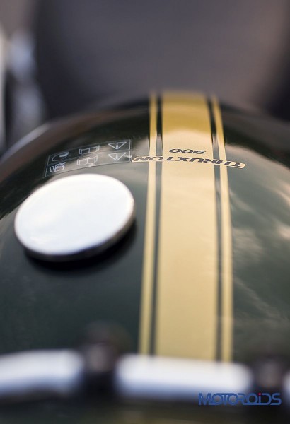 2014 Triumph Thruxton Fuel Cap