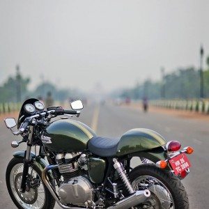 Triumph Thruxton LHS Side View