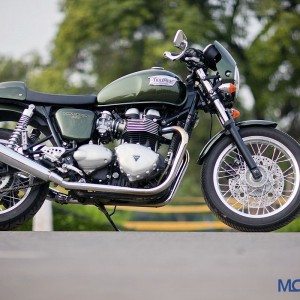 Triumph Thruxton RHS Side Profile