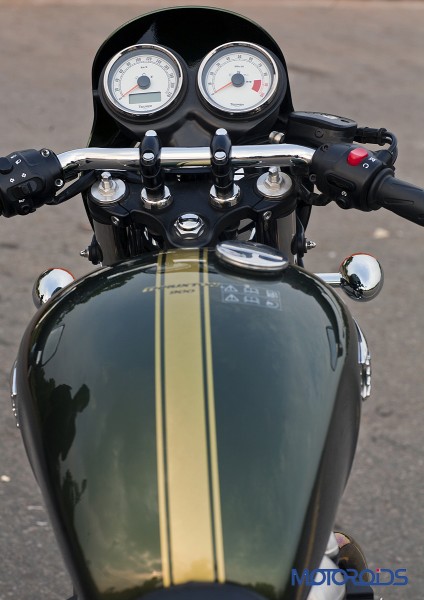 2014 Triumph Thruxton Rider View (1)