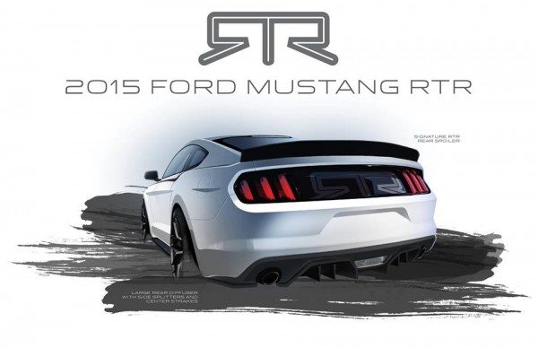 2015 Ford Mustang RTR Rear Revealed