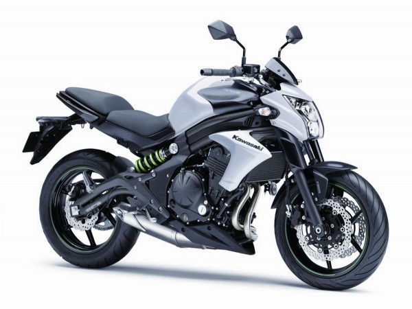 2015 Kawasaki ER6n white