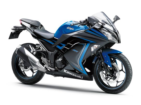 2015 Kawasaki Ninja 300 Blue