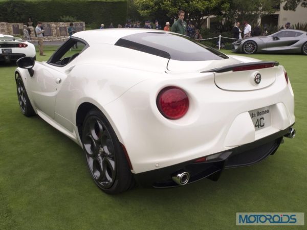 Alfa Romeo 4C back