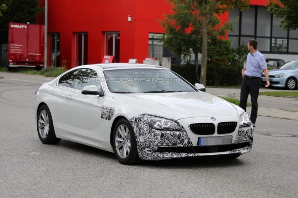 BMW 6-Series Coupe Facelift Spied