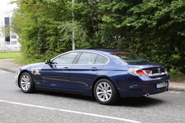 BMW 6-Series GranCoupe Facelift Spied