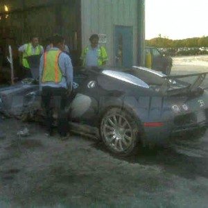 Bugatti Veyron Texas Crash Insurance Image