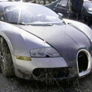 Bugatti Veyron Texas Crash Insurance Image