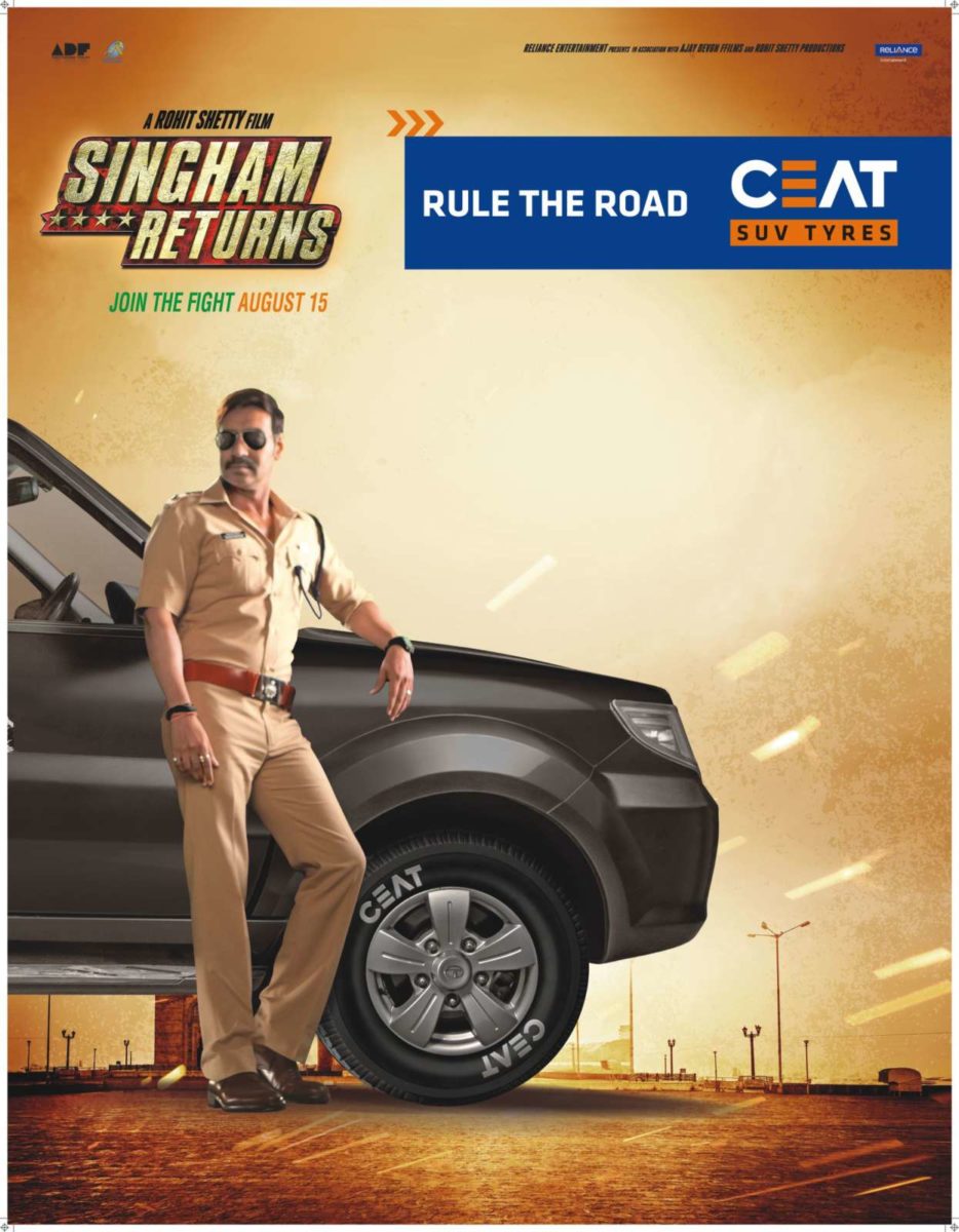 CEAT Tyres Singham of Indian Roads
