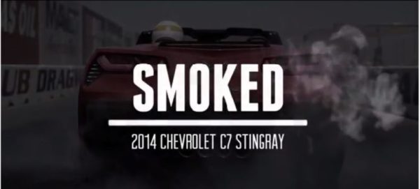 Ducati Diavel Smokes Chevrolet Corvette Stingray