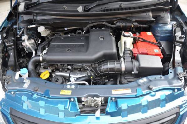 Dzire engine bay