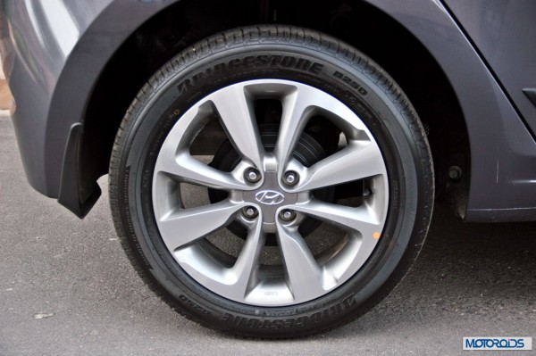 Elite i20 wheel tyres