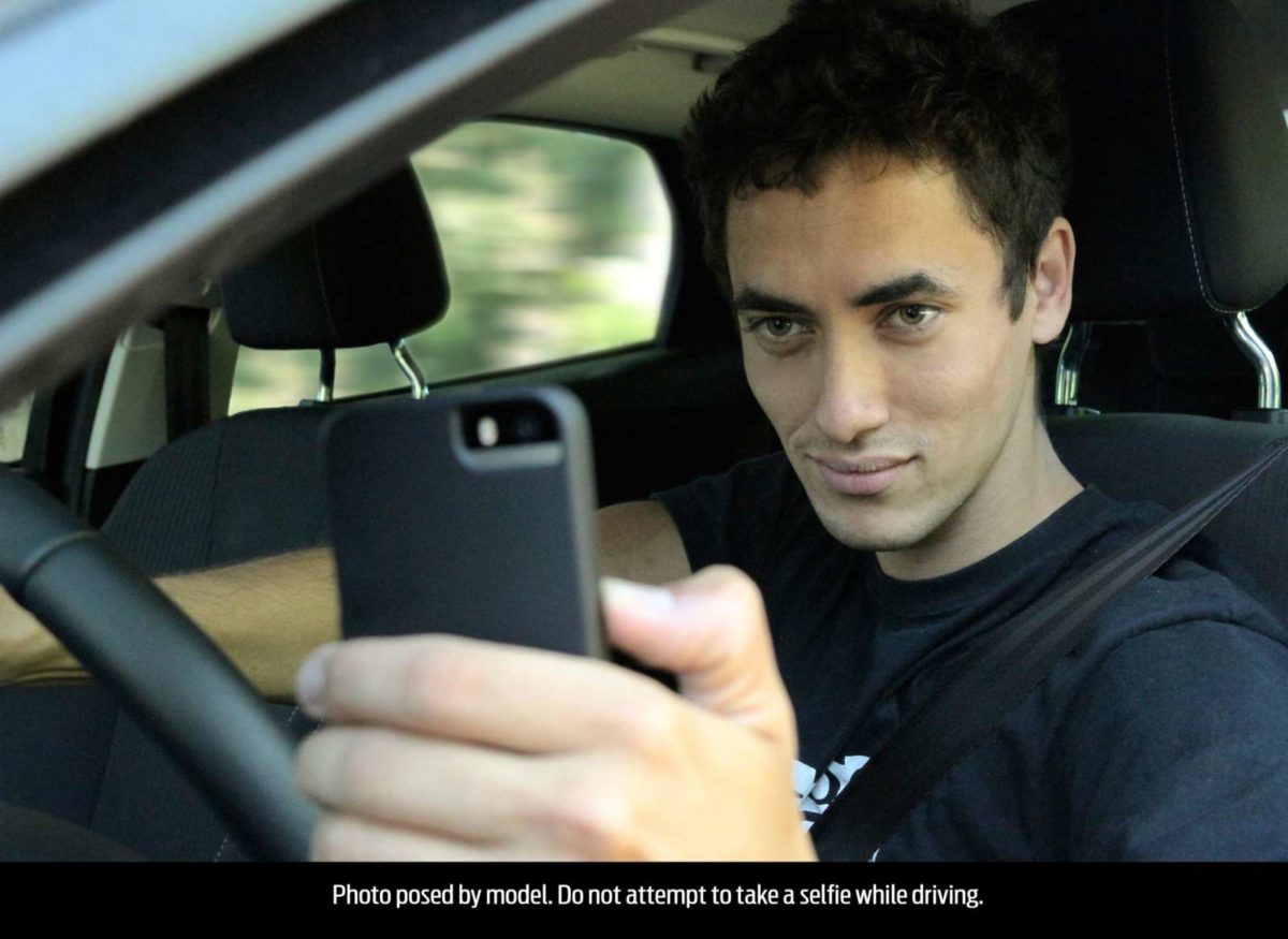 Ford Survey Selfie While Driving