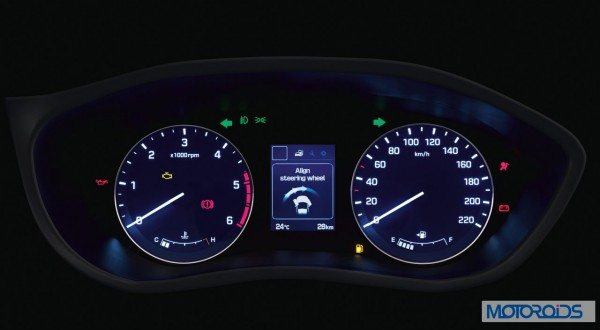 Hyundai Elite i20 Advanced Informative Supervision Cluster