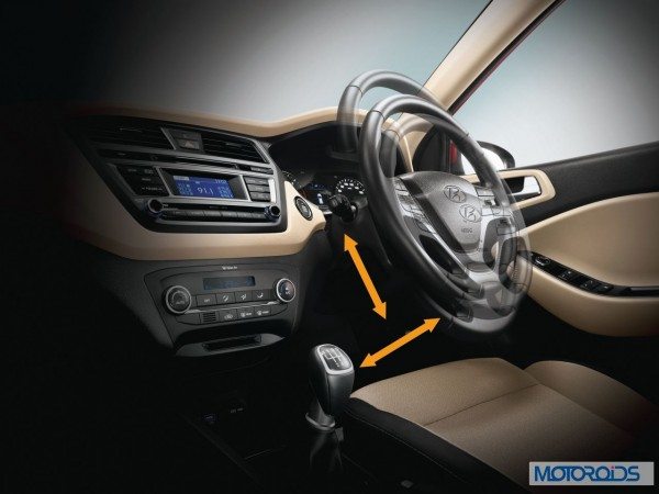 Hyundai Elite i20 steering