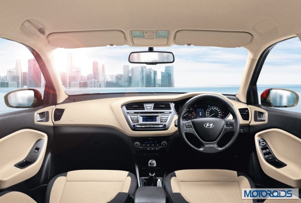 Hyundai Elite i20Front Interior Dashboard