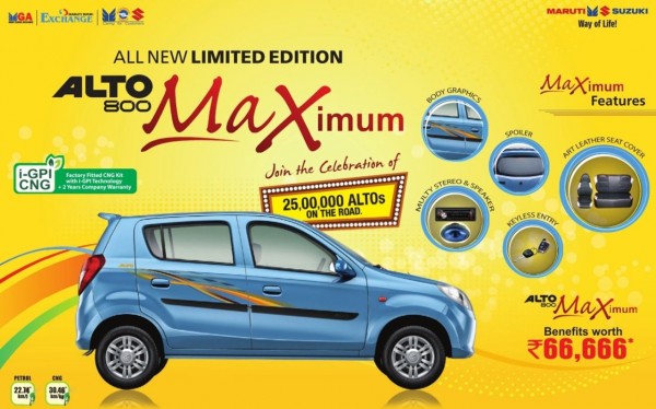 Maruti Alto 800 Maximum