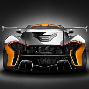 McLaren P GTR Concept Image Rear