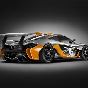 McLaren P GTR Concept Image Rear Three Quarter