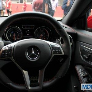 Mercedes CLA AMG instruments