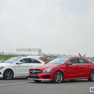 Mercedes CLA AMG track review