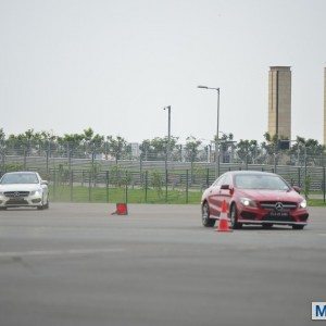 Mercedes CLA AMG track review