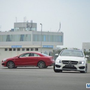 Mercedes CLA AMG track review