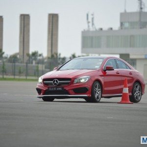 Mercedes CLA AMG track review