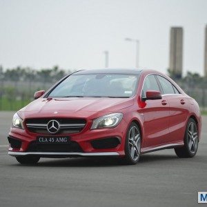 Mercedes CLA AMG track review