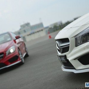 Mercedes CLA AMG track review