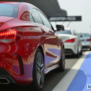 Mercedes CLA AMG track review