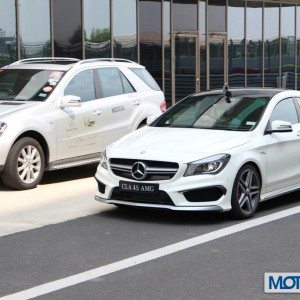 Mercedes CLA AMG track review