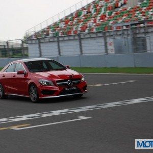 Mercedes CLA AMG track review