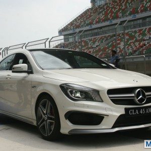 Mercedes CLA AMG track review