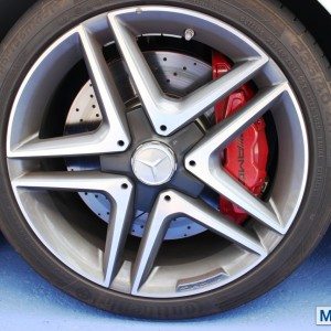 Mercedes CLA AMG wheel