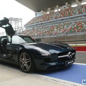 Mercedes SLS AMG at BIC