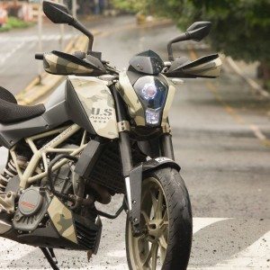 MoCo Customs KTM Duke Camouflaged