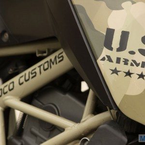 MoCo Customs KTM Duke Camouflaged