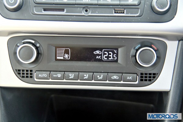 New 2014 Volkswagen Polo 1.5 TDI AC Control Panel