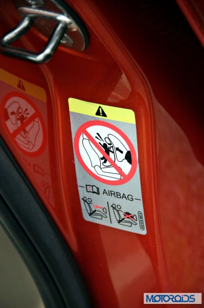 New 2014 Volkswagen Polo 1.5 TDI Airbag warning