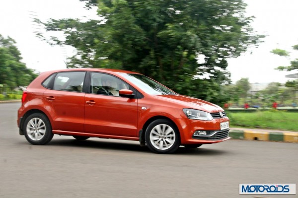 New 2014 Volkswagen Polo 1.5 TDI cornering left