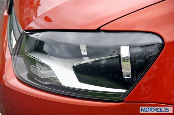 New 2014 Volkswagen Polo 1.5 TDI headlamp side view