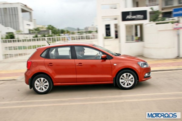 New 2014 Volkswagen Polo 1.5 TDI side profile 2