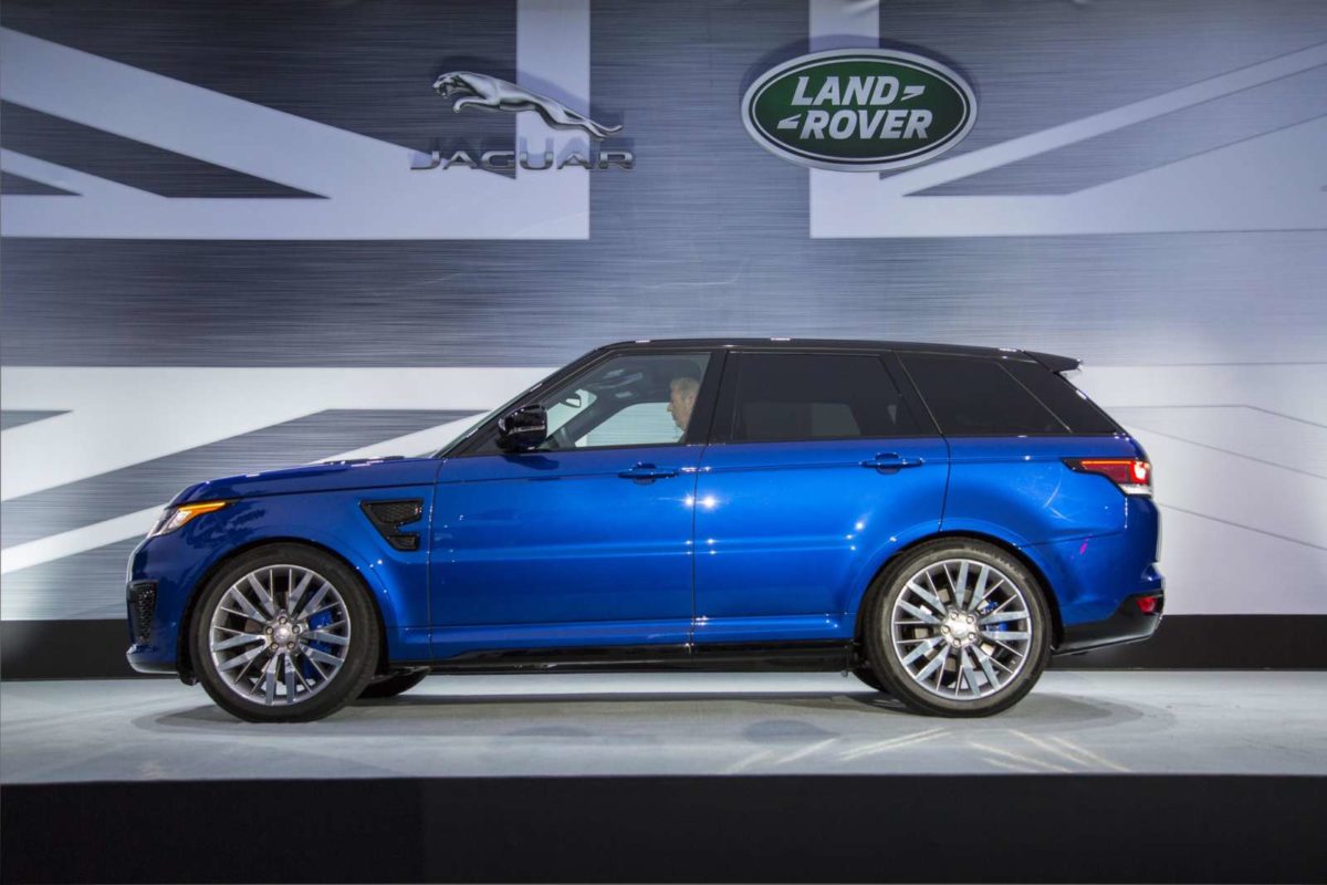 Range Rover Sport SVR Launched