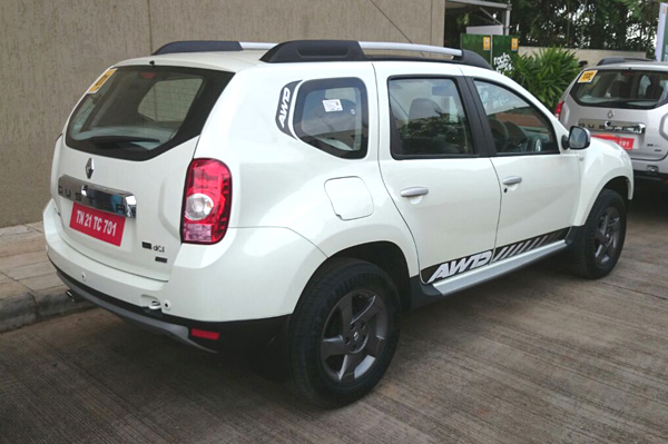 Renault Duster All-Wheel Drive Variant Rear