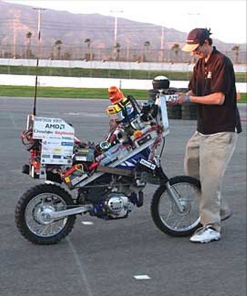 Riderless Robot Motorcycles from Google