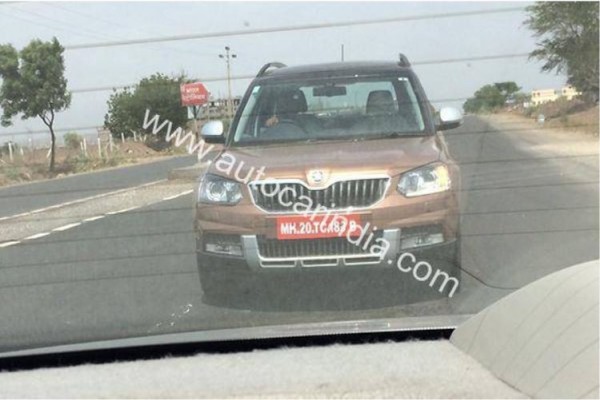 Skoda Yeti facelift launch next month