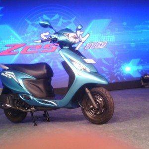 TVS Scooty Zest Launch Image