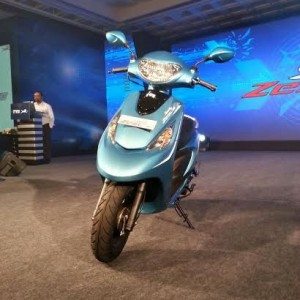 TVS Scooty Zest launch Images