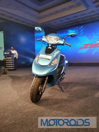 TVS Scooty Zest launch Images